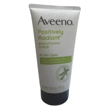 Aveeno Positively Radiant Brightening Scrub 140g