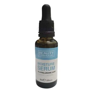 Beauty Formulas 1% Hyaluronic Acid Moisture Face Serum 30ml