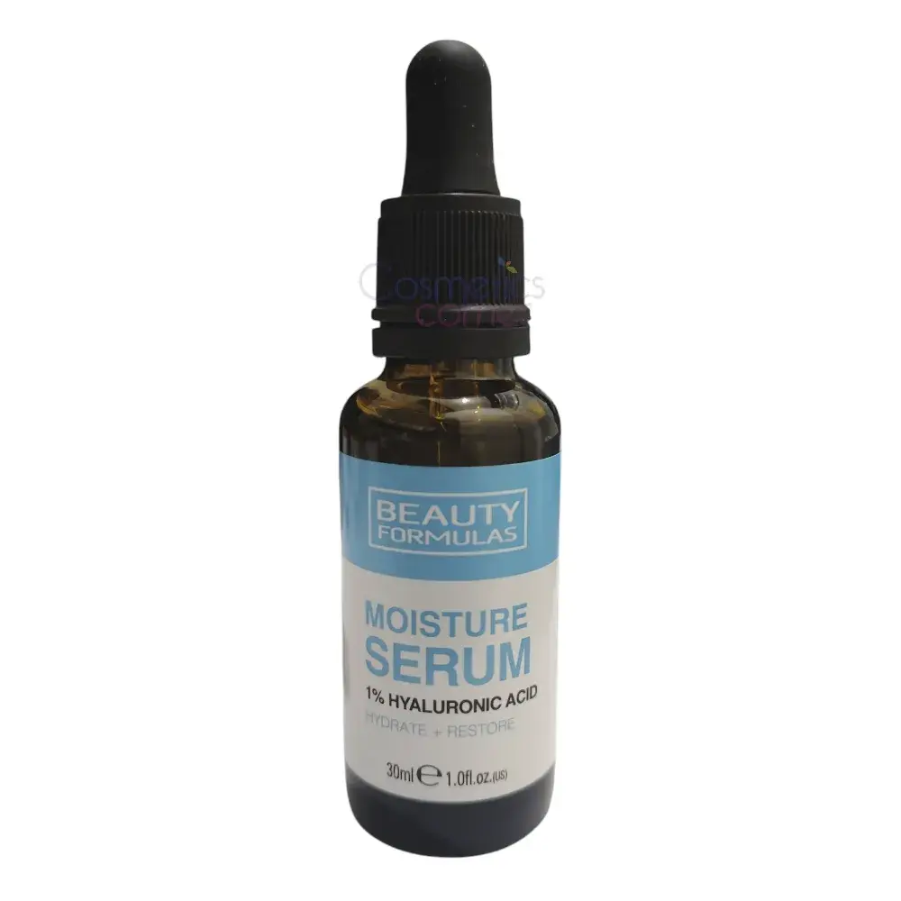 Beauty Formulas 1% Hyaluronic Acid Moisture Face Serum 30ml Beauty Formulas 1% Hyaluronic Acid Moisture Face Serum 30ml