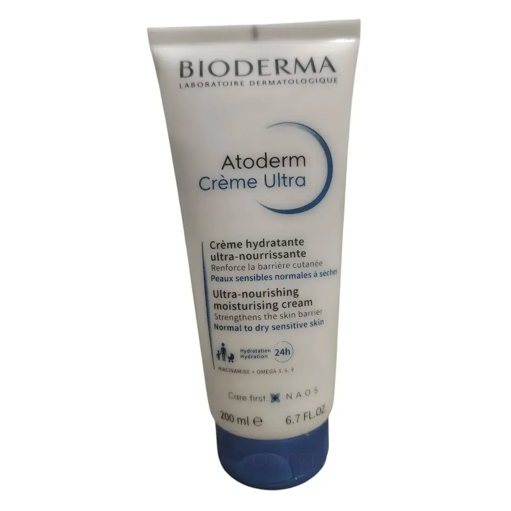 Bioderma Atoderm Creme Ultra Nourishing Moisturising Cream 200ml Bioderma Atoderm Creme Ultra Nourishing Moisturising Cream 200ml