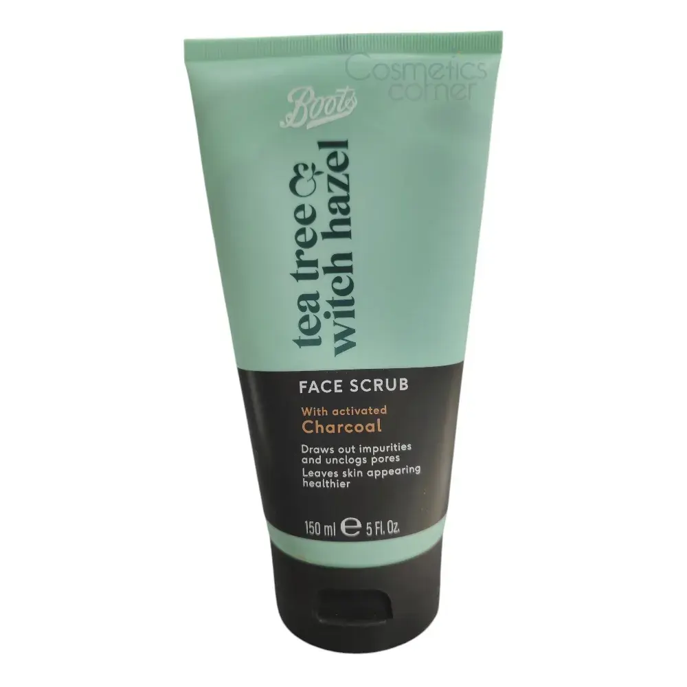 Boots Tea Tree & Witch Hazel Face Scrub 150ml Boots Tea Tree & Witch Hazel Face Scrub 150ml