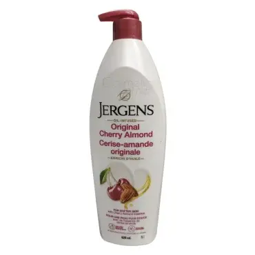Jergens Original Cherry Almond Moisturizer Body Lotion 620ml