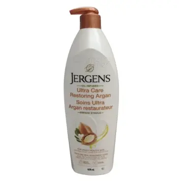 Jergens Ultra Care Restoring Argan Moisturizer Lotion 620ml