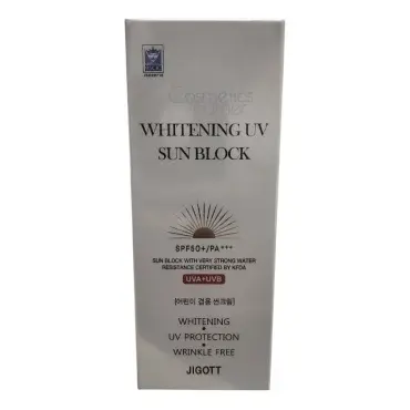 Jigott Whitening UV Sun Block Spf 50+ 70ml