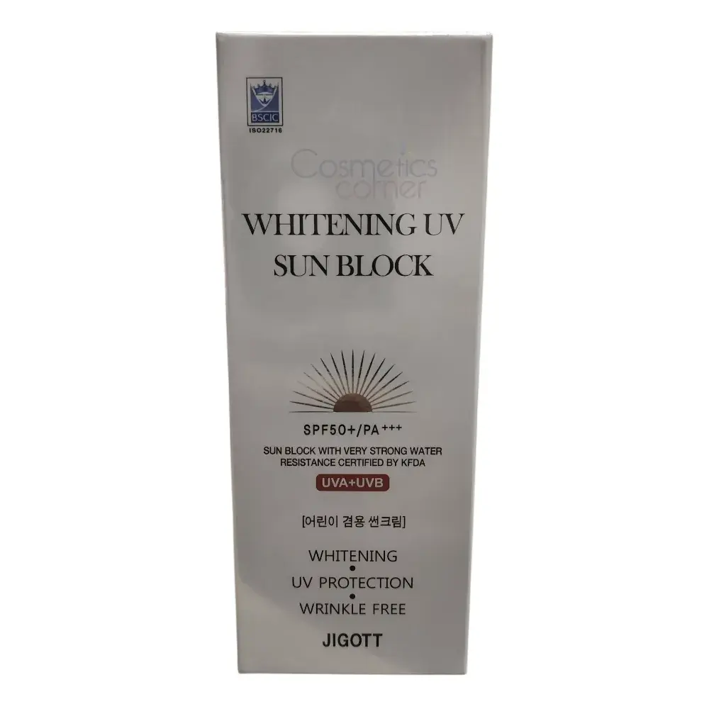 Jigott Whitening UV Sun Block Spf 50+ 70ml Jigott Whitening UV Sun Block Spf 50+ 70ml