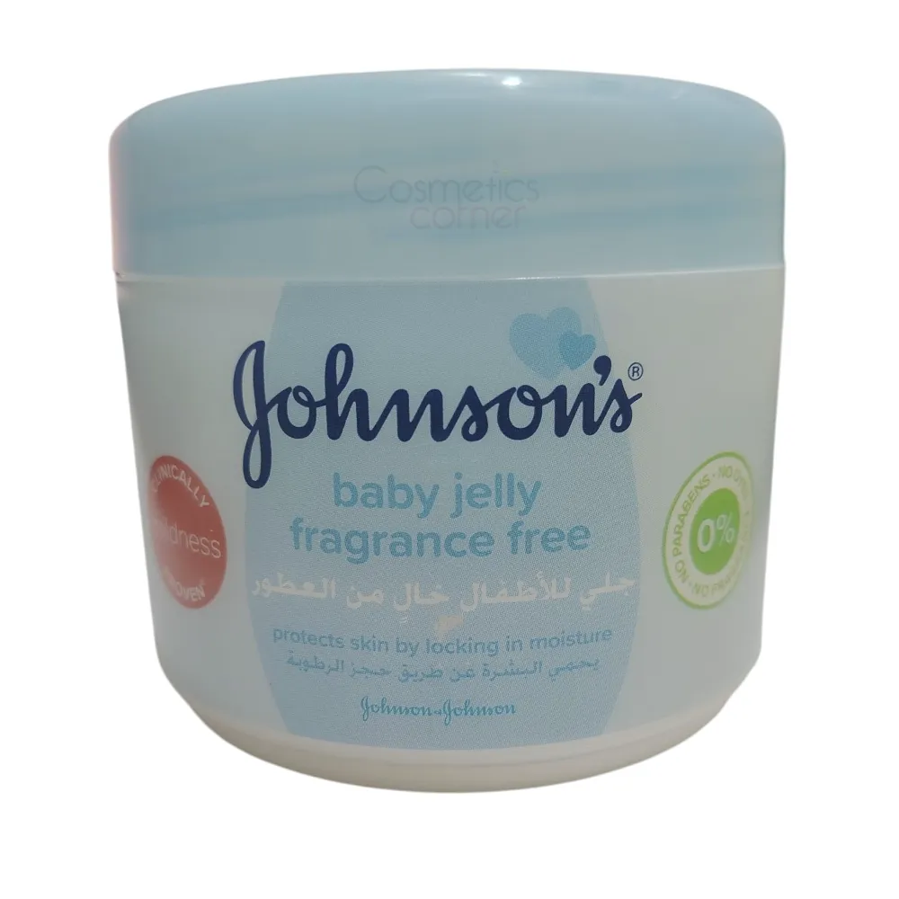 Johnsons Baby Jelly Fragrance Free 250ml Johnsons Baby Jelly Fragrance Free 250ml
