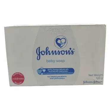 Johnsons Baby Soap 120gm