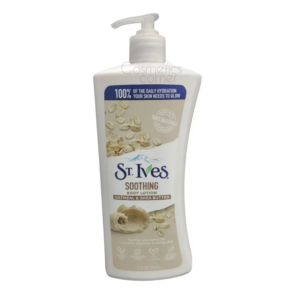 St.Ives Softening Oatmeal & Shea Butter Body Lotion 621ml St.Ives Softening Oatmeal & Shea Butter Body Lotion 621ml