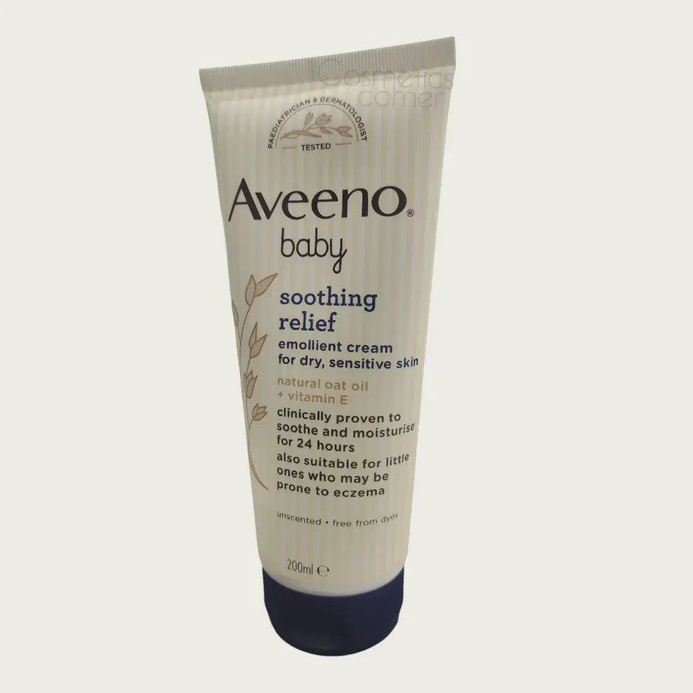 Aveeno Baby Soothing Relief Emollient Cream 200ml Aveeno Baby Soothing Relief Emollient Cream 200ml