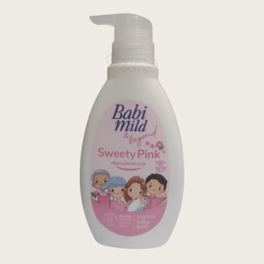 Babi Mild Sweety Pink Organic Baby Bath 380ml
