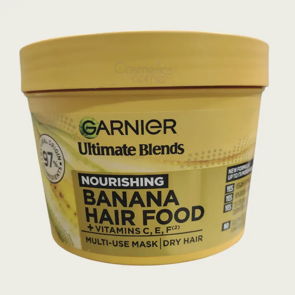 Garnier Nourishing Banana Hair Food + Vitamin C E F Hair Mask 400ml Garnier Nourishing Banana Hair Food + Vitamin C E F Hair Mask 400ml