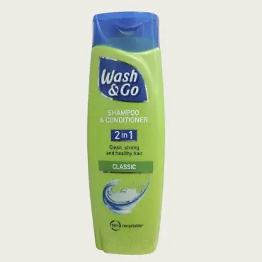 Wash & Go Classic 2 in 1 Shampoo & Conditioner 200ml