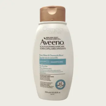 Aveeno Rose Water & Chamomile Blend Shampoo 354ml – Gentle Nourishing Care for Soft & Healthy Hair