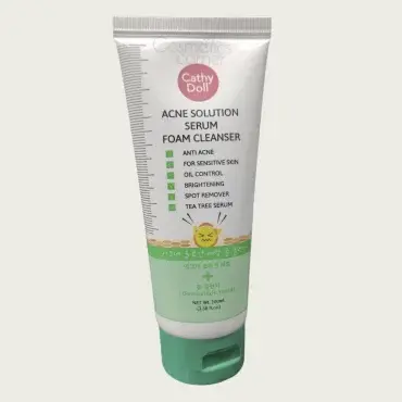Cathy Doll Acne Solution Serum Foam Cleanser 100ml