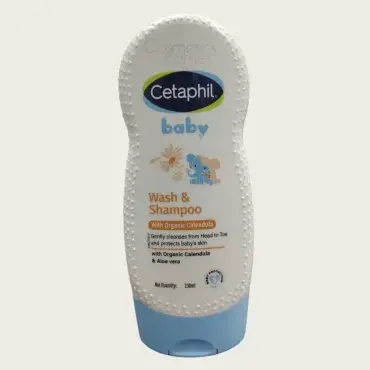 Cetaphil Baby Wash & Shampoo with Organic Calendula 230ml