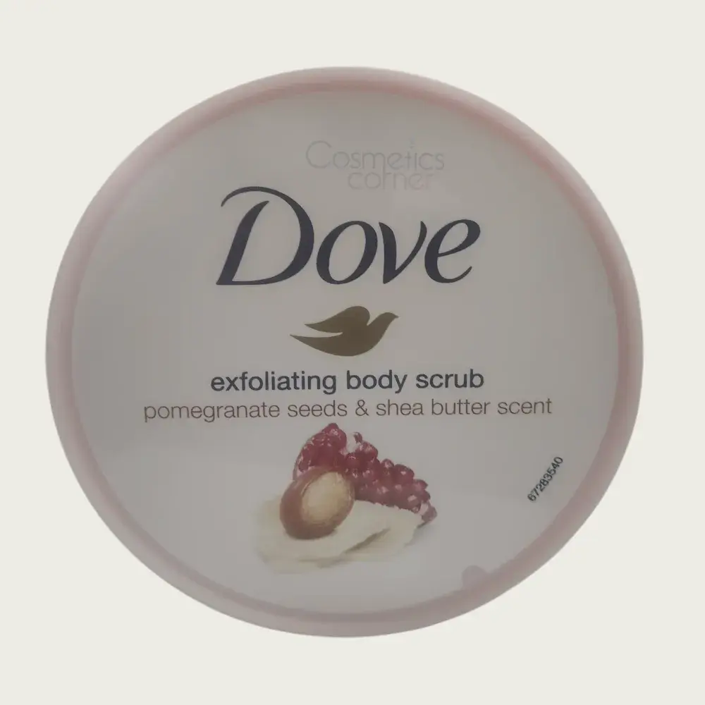 Dove Exfoliating Body Scrub Pomegranate Seeds & Shea Butter Scent 225ml Dove Exfoliating Body Scrub Pomegranate Seeds & Shea Butter Scent 225ml