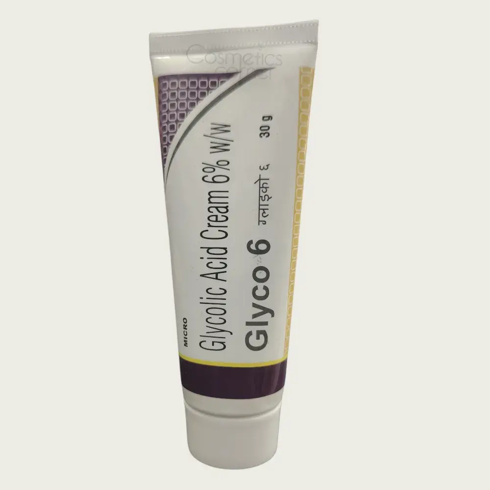Glyco 6 Glycolic Acid Cream 6% 30g Glyco 6 Glycolic Acid Cream 6% 30g