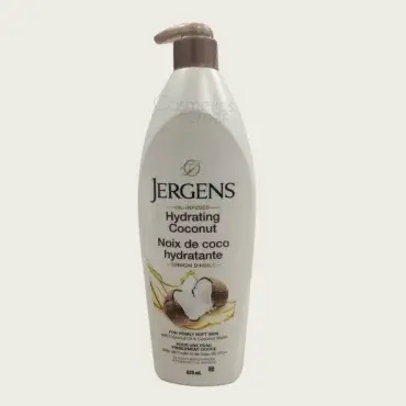 Jergens Hydrating Coconut Moisturizer Body Lotion 620ml
