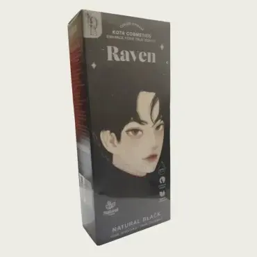 Kota Cosmetics Hair Color Cream Raven Natural Black
