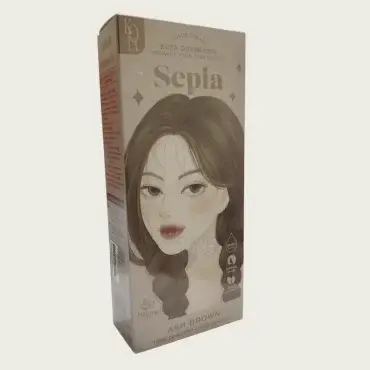 Kota Cosmetics Hair Color Cream Sepia Ash Brown