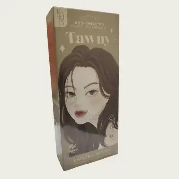 Kota Cosmetics Hair Color Cream Tawny Natural Brown