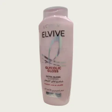 Loreal Paris Elvive Glycolic Gloss Extra Gloss Shampoo 400ml – Gloss-Enhancing Shampoo for Dull Hair