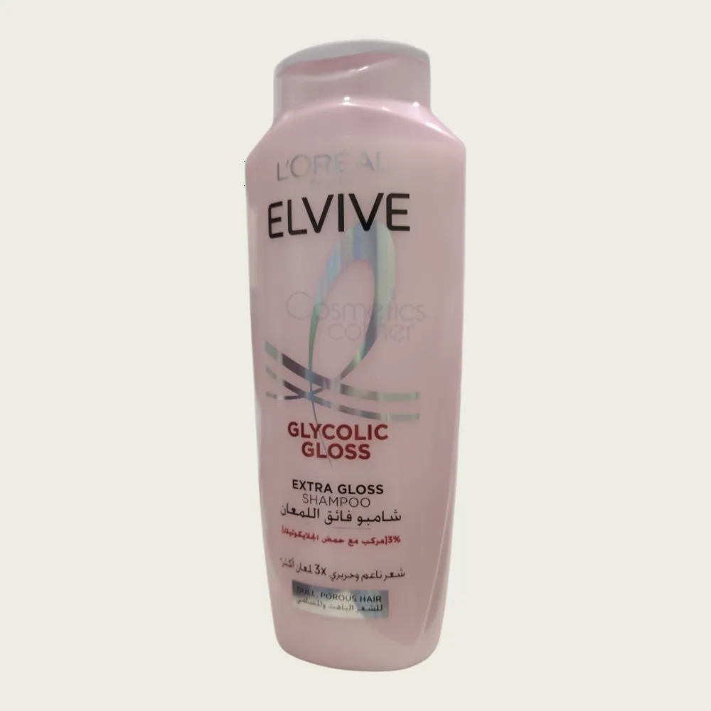Loreal Paris Elvive Glycolic Gloss Extra Gloss Shampoo 400ml – Gloss-Enhancing Shampoo for Dull Hair Loreal Paris Elvive Glycolic Gloss Extra Gloss Shampoo 400ml – Gloss-Enhancing Shampoo for Dull Hair