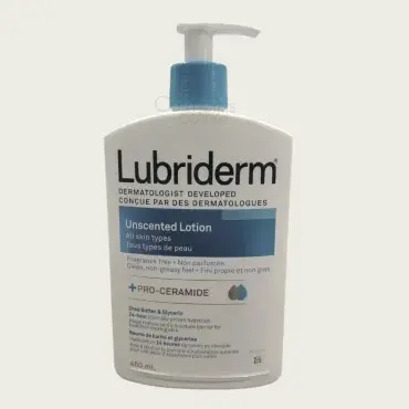 Lubriderm Unscented Moisturizing Lotion 480ml
