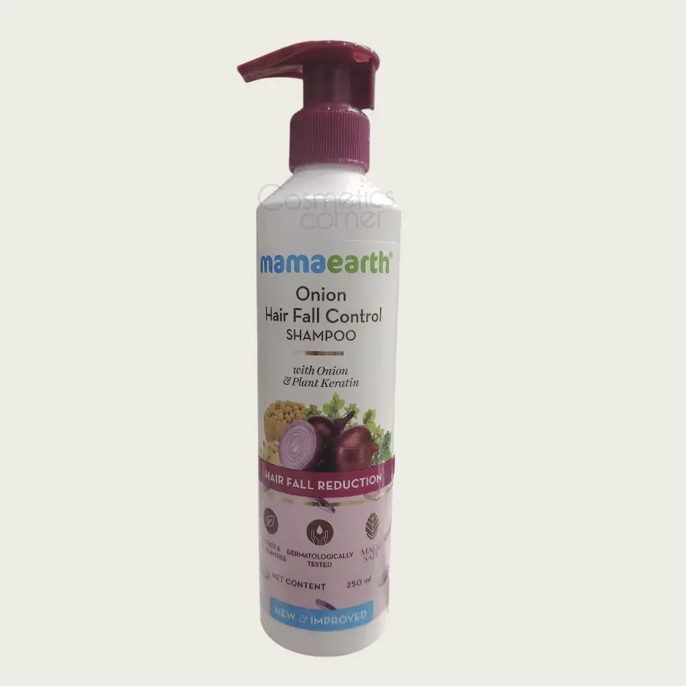 Mamaearth Onion Hair Fall Control Shampoo 250ml Mamaearth Onion Hair Fall Control Shampoo 250ml