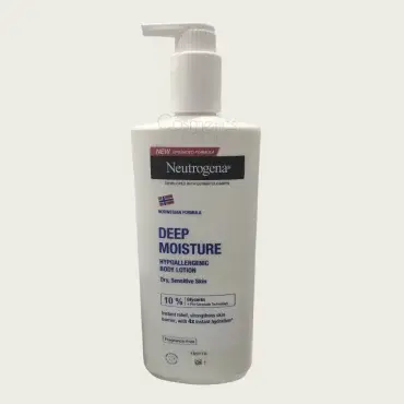 Neutrogena Deep Moisture Hypoallergenic Body Lotion 400ml