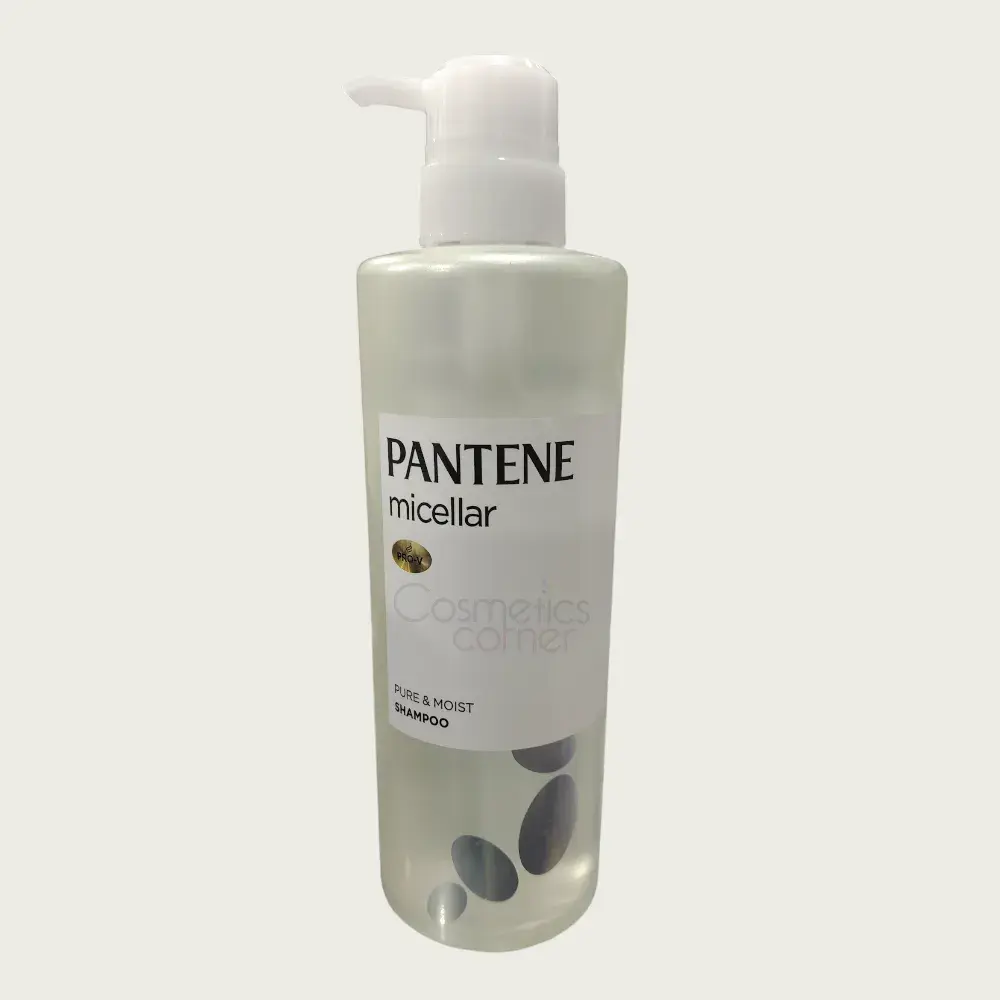 Pantene Micellar Pure & Moist Shampoo 400ml Pantene Micellar Pure & Moist Shampoo 400ml
