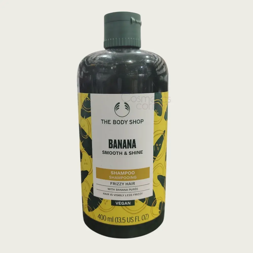 The Body Shop Banana Smooth & Shine Shampoo for Frizzy Hair 400ml The Body Shop Banana Smooth & Shine Shampoo for Frizzy Hair 400ml