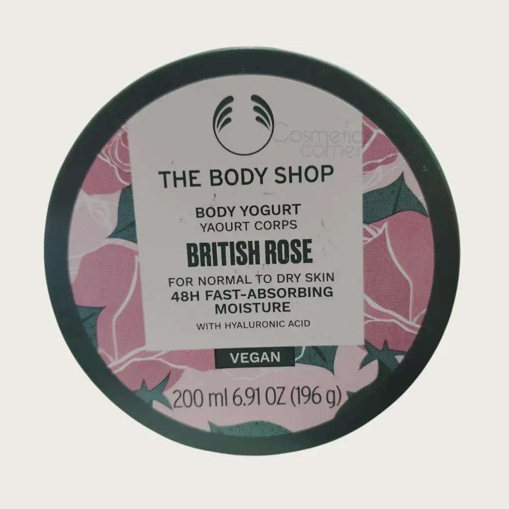 The Body Shop British Rose Body Yogurt Normal to Dry Skin 200ml The Body Shop British Rose Body Yogurt Normal to Dry Skin 200ml