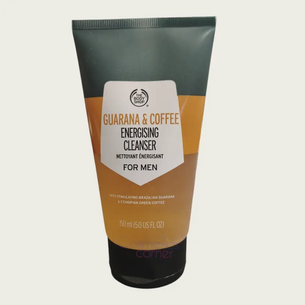 The Body Shop Guarana & Coffee Energising Cleanser for Men 150ml The Body Shop Guarana & Coffee Energising Cleanser for Men 150ml