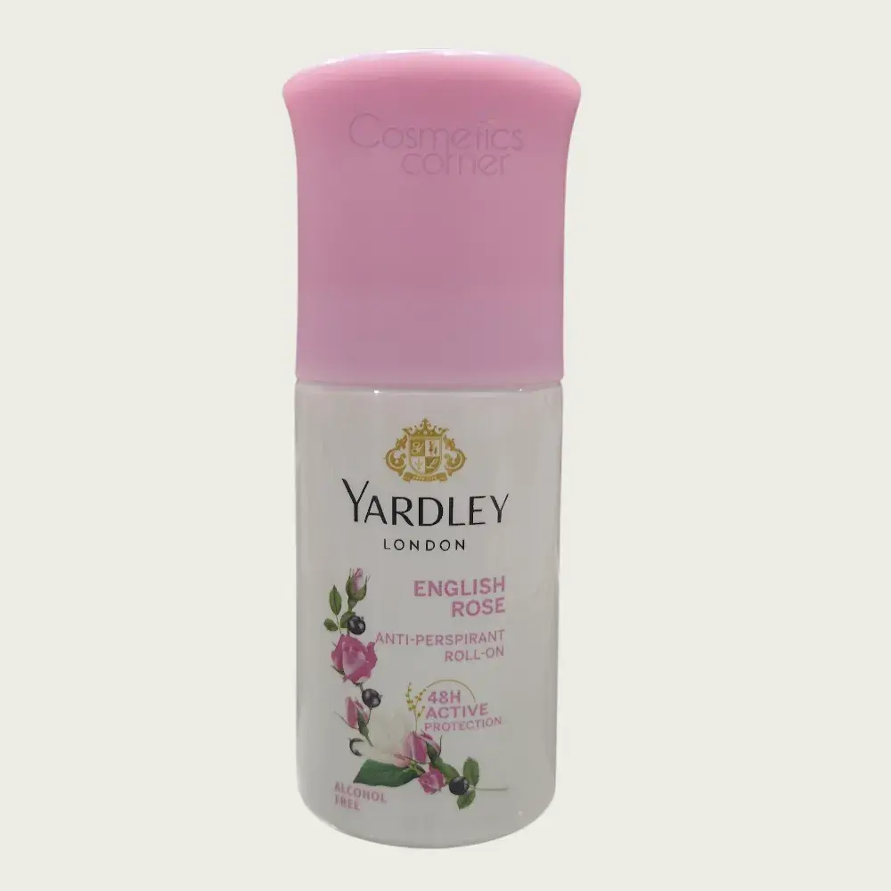 Yardley English Rose Anti Perspirant Roll On 50ml Yardley English Rose Anti Perspirant Roll On 50ml