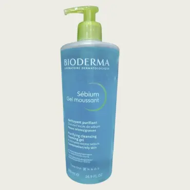 Bioderma Sebium Gel Moussant Purifying Cleansing Foaming Gel 500ml