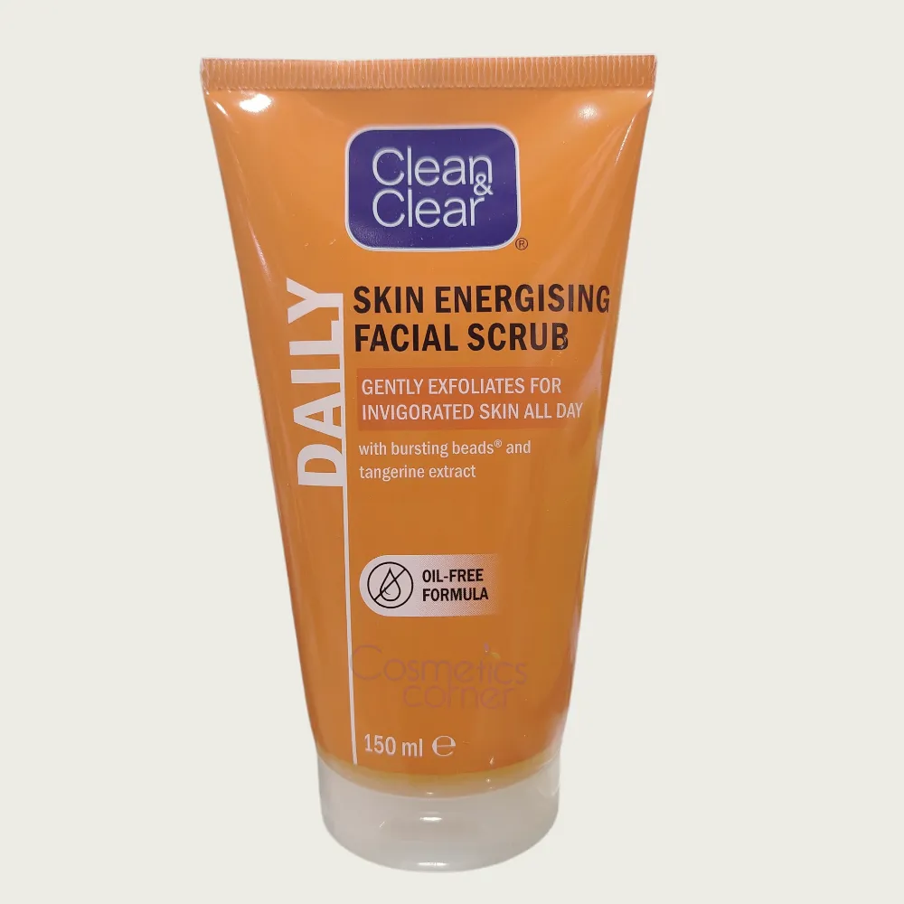 Clean & Clear Daily Skin Energising Facial Scrub 150ml Clean & Clear Daily Skin Energising Facial Scrub 150ml