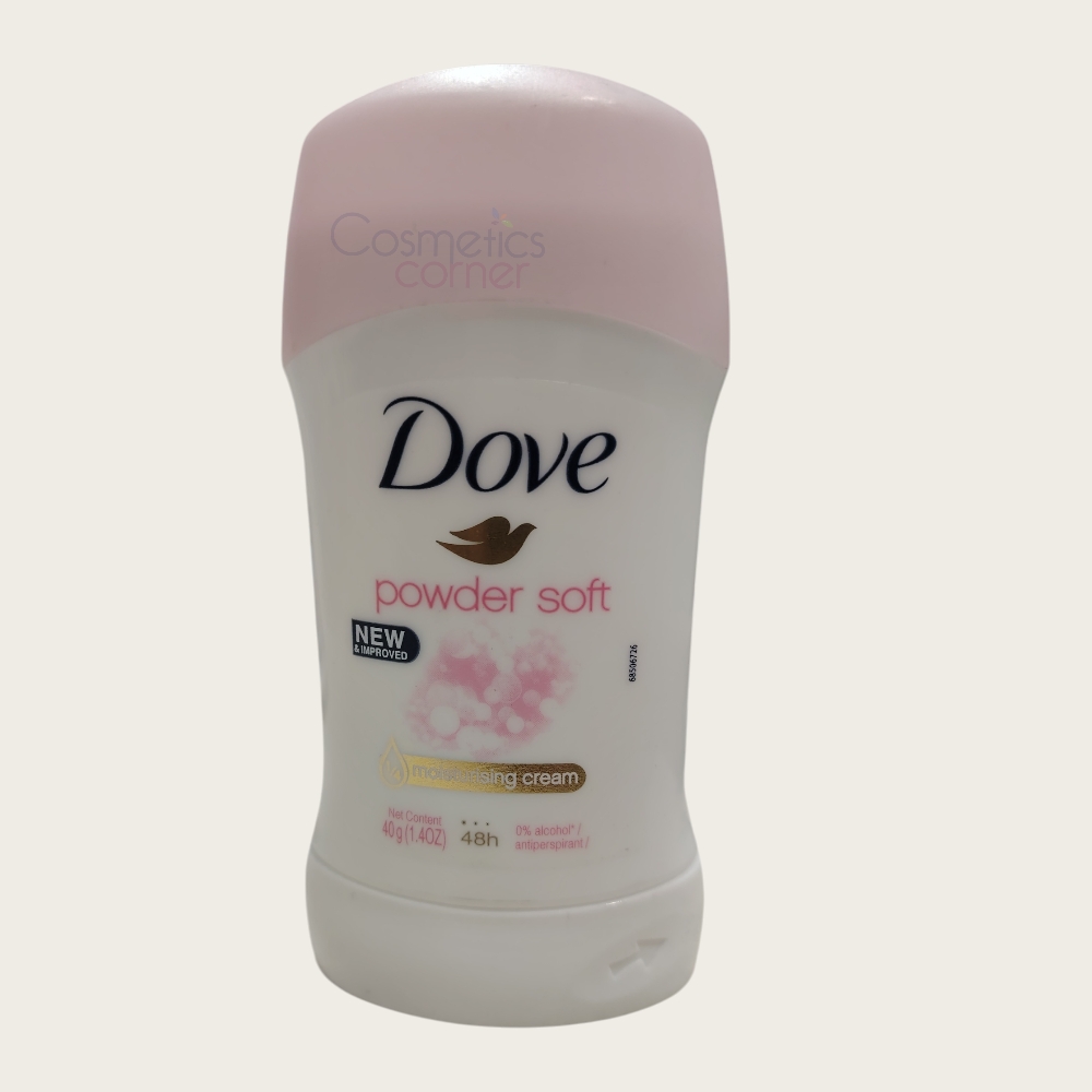 Dove Powder Soft Antiperspirant Deodorant Stick 40g Dove Powder Soft Antiperspirant Deodorant Stick 40g