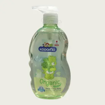 Kodomo Baby Organic Head To Toe Wash with jojoba oil 800ml