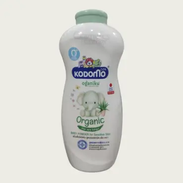 Kodomo Organic baby Powder with Aloe Vera Extract 350g