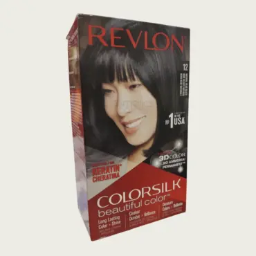 Revlon ColorSilk Hair Color #12 Natural Blue Black