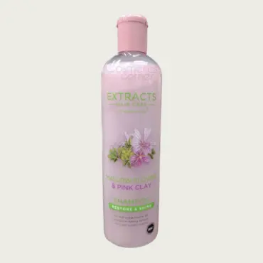 Superdrug Extracts Mallow Flower & Pink Clay Shampoo 400ml