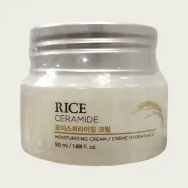 The Face Shop Rice & Ceramide Moisturizing Cream 50ml – Hydrating & Nourishing Face Cream