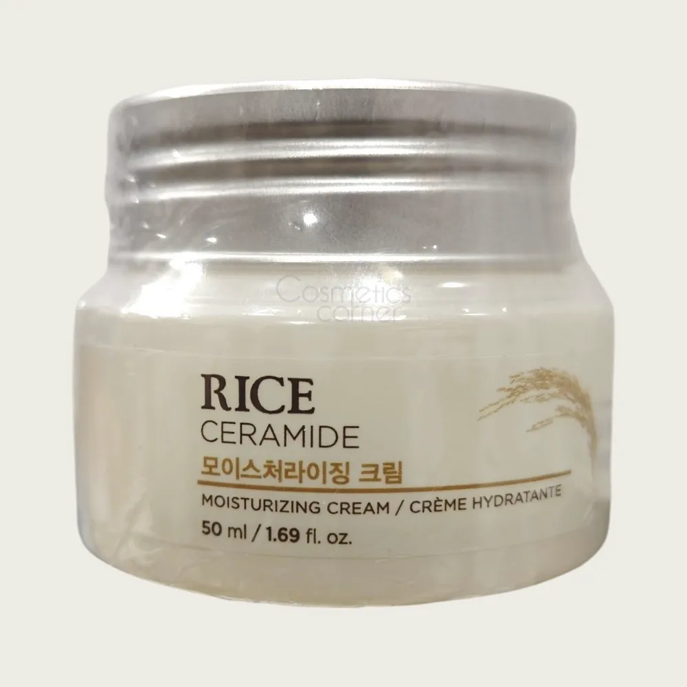 The Face Shop Rice & Ceramide Moisturizing Cream 50ml – Hydrating & Nourishing Face Cream The Face Shop Rice & Ceramide Moisturizing Cream 50ml – Hydrating & Nourishing Face Cream