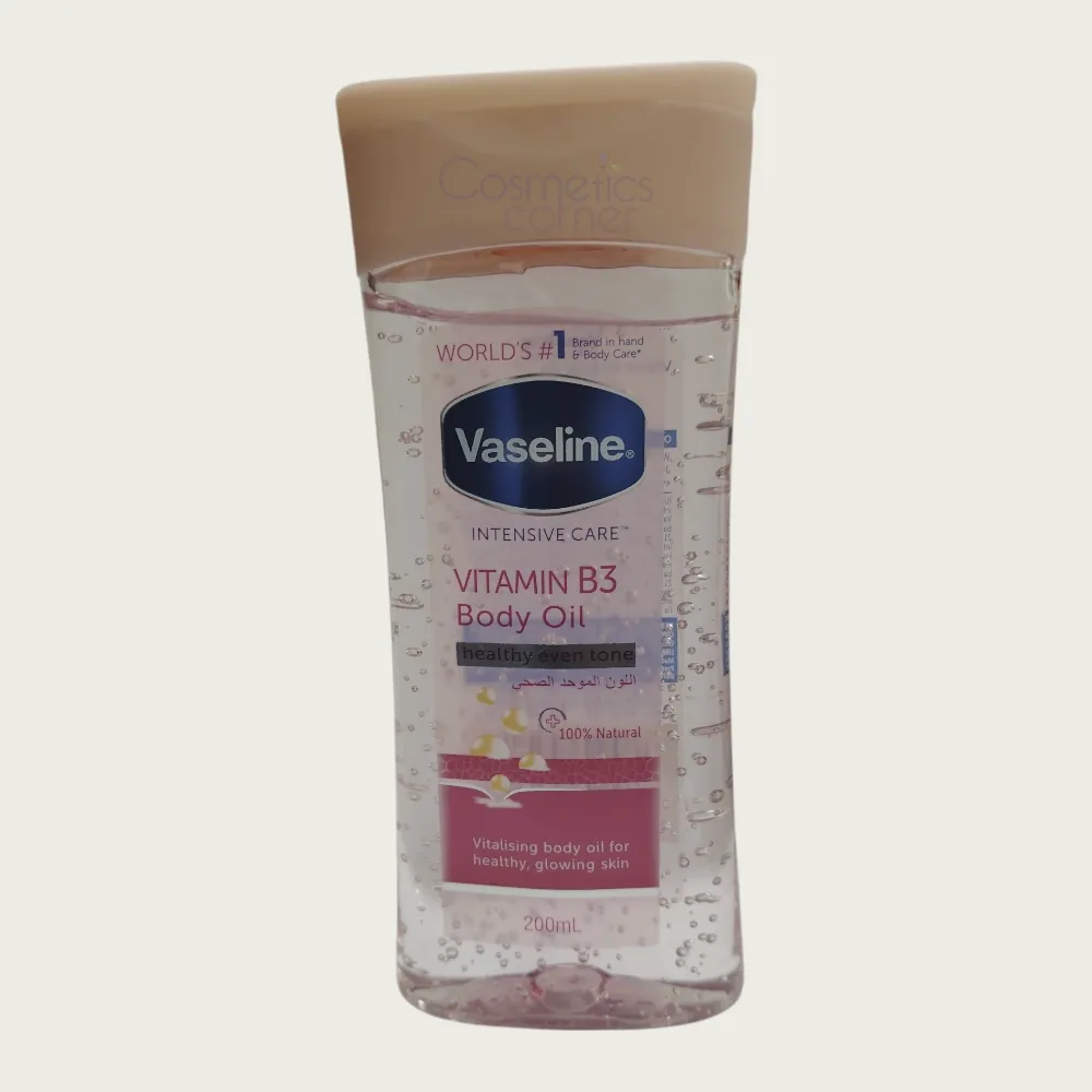 Vaseline Intensive Care Vitamin B3 Body Oil 200ml Vaseline Intensive Care Vitamin B3 Body Oil 200ml