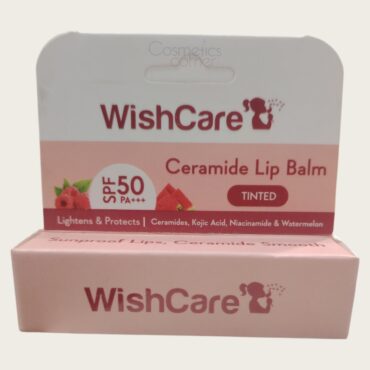 WishCare Ceramide Tinted Lip Balm with SPF 50 PA+++ 5g