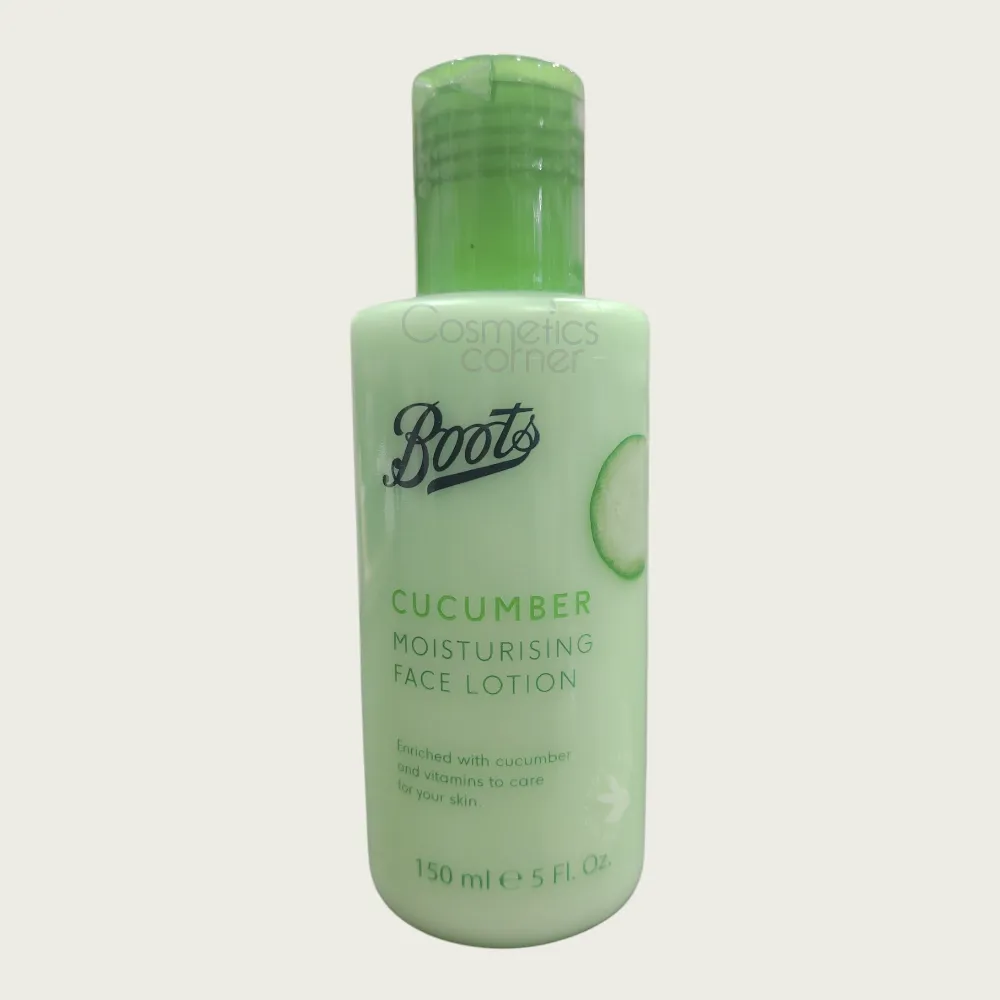 Boots Cucumber Moisturising Face Lotion 150ml Boots Cucumber Moisturising Face Lotion 150ml
