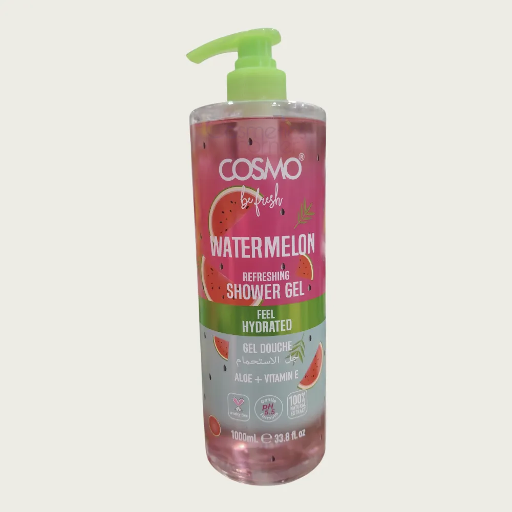 Cosmo Watermelon Refreshing Shower Gel 1000ml Cosmo Watermelon Refreshing Shower Gel 1000ml