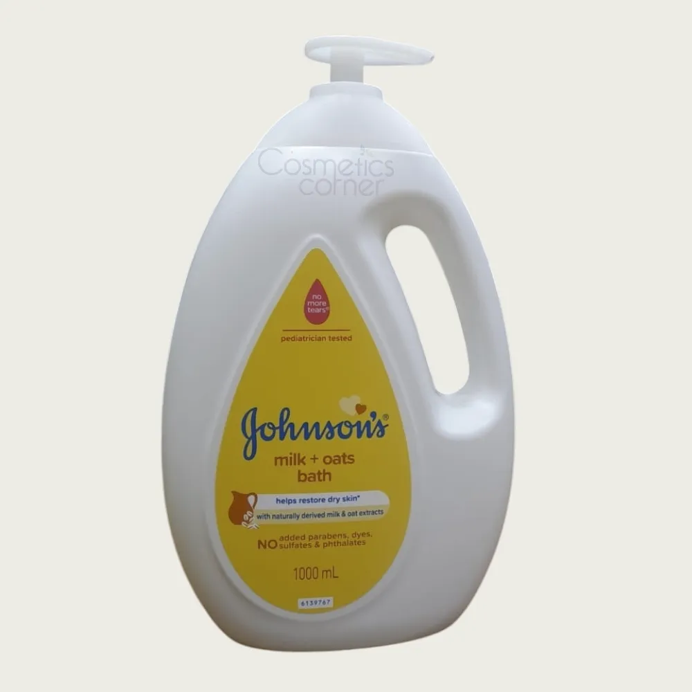 Johnsons Milk + Oats bath 1000ml Johnsons Milk + Oats bath 1000ml