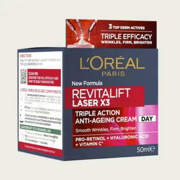 Loreal Revitalift Laser x3 Triple Action Anti Ageing Day Cream 50ml